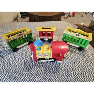 Vintage 1970s Fisher Price Circus Train #991